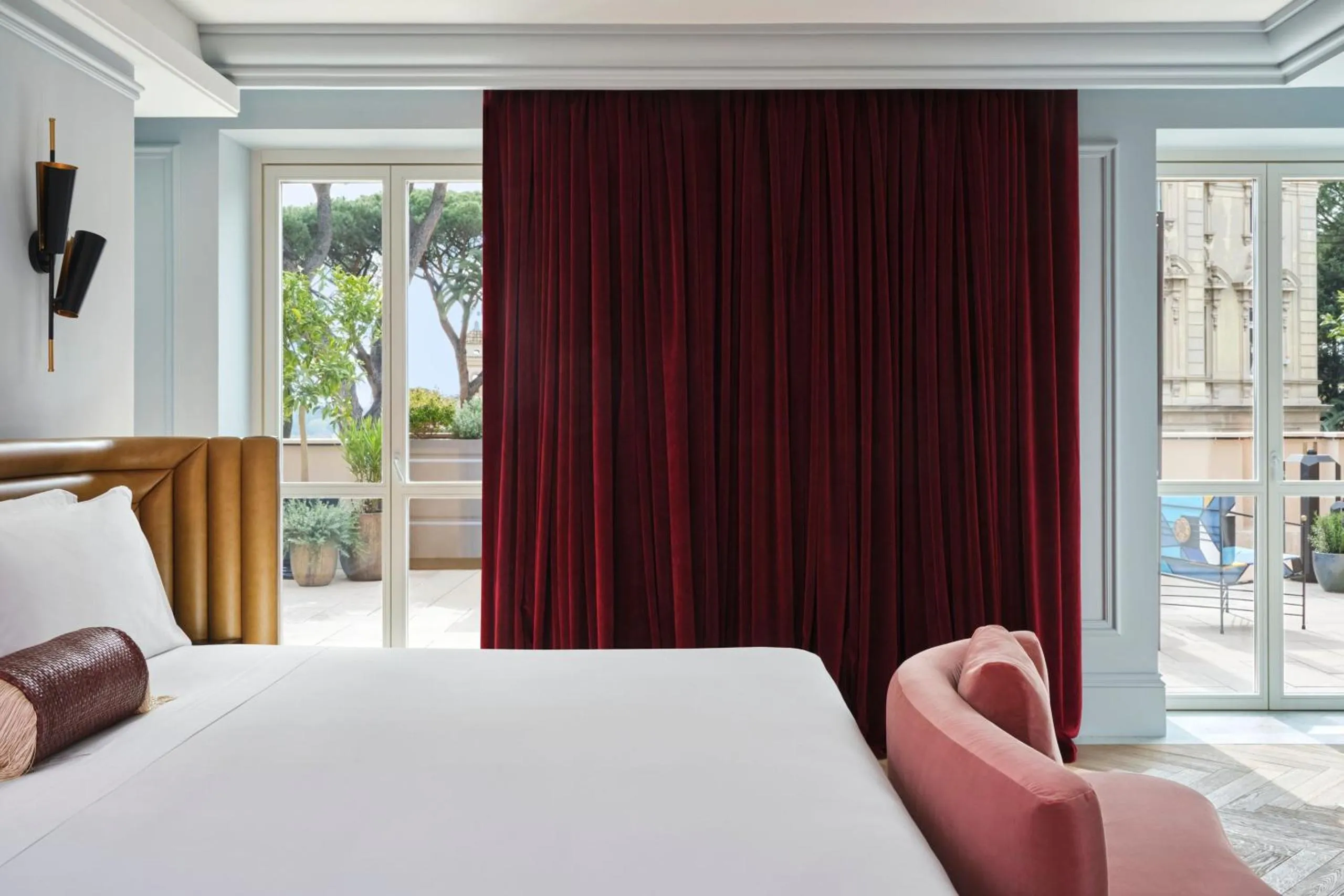 W Rome, a Meyer Davis-designed boutique hotel in two 19th-century palazzos near the Spanish Steps