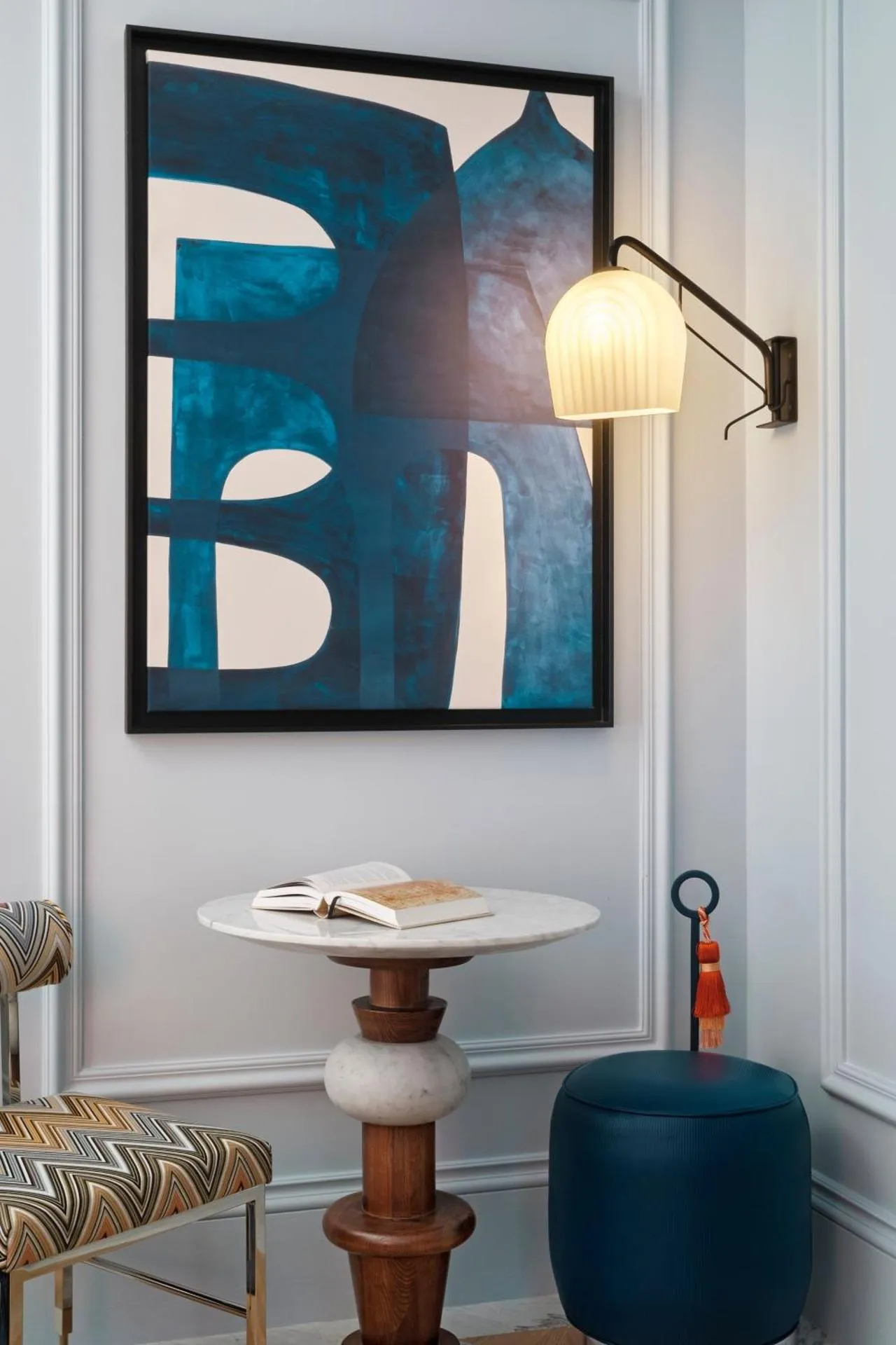 W Rome, a Meyer Davis-designed boutique hotel in two 19th-century palazzos near the Spanish Steps