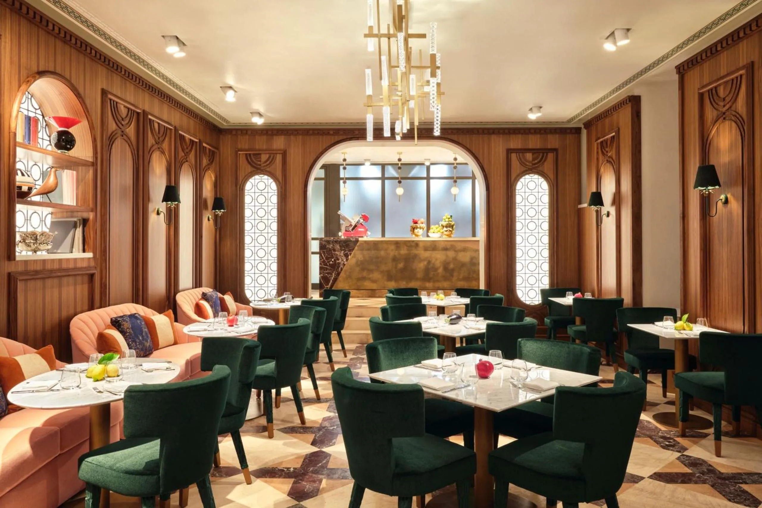 W Rome, a Meyer Davis-designed boutique hotel in two 19th-century palazzos near the Spanish Steps