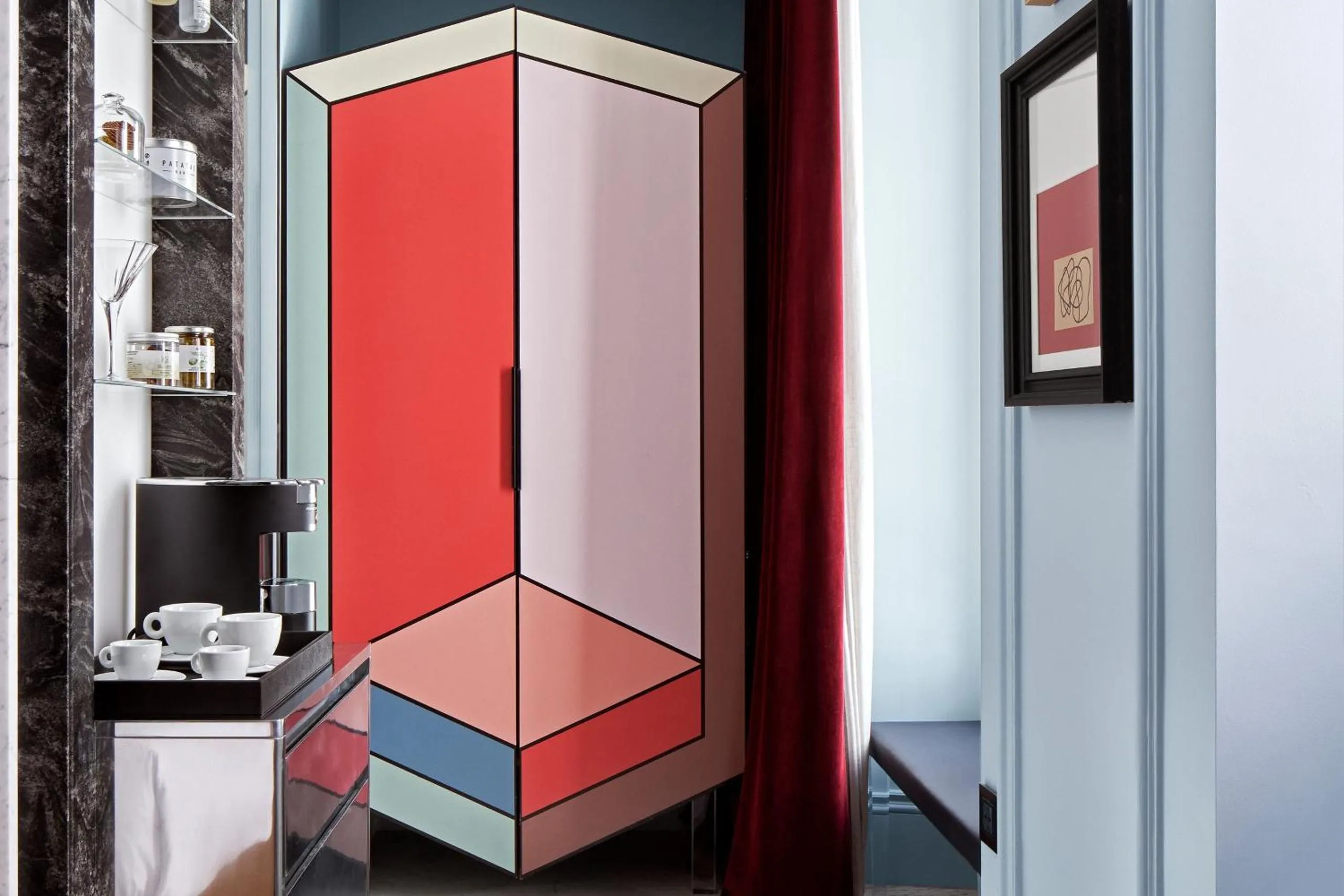 W Rome, a Meyer Davis-designed boutique hotel in two 19th-century palazzos near the Spanish Steps