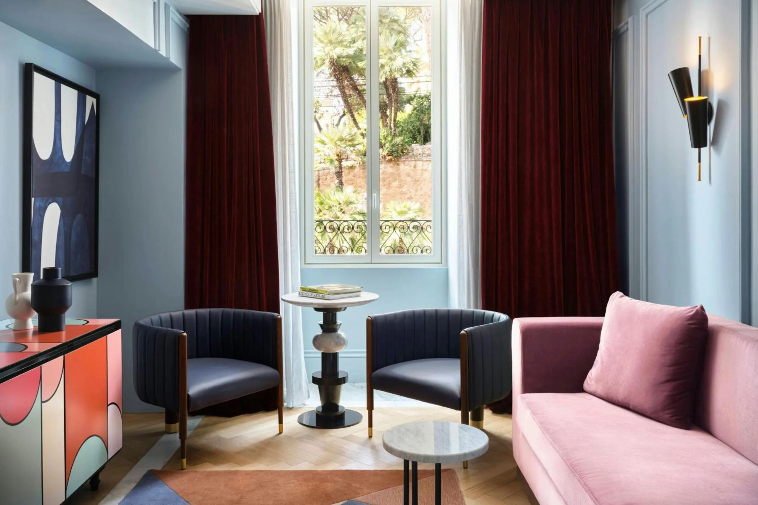 W Rome, a Meyer Davis-designed boutique hotel in two 19th-century palazzos near the Spanish Steps