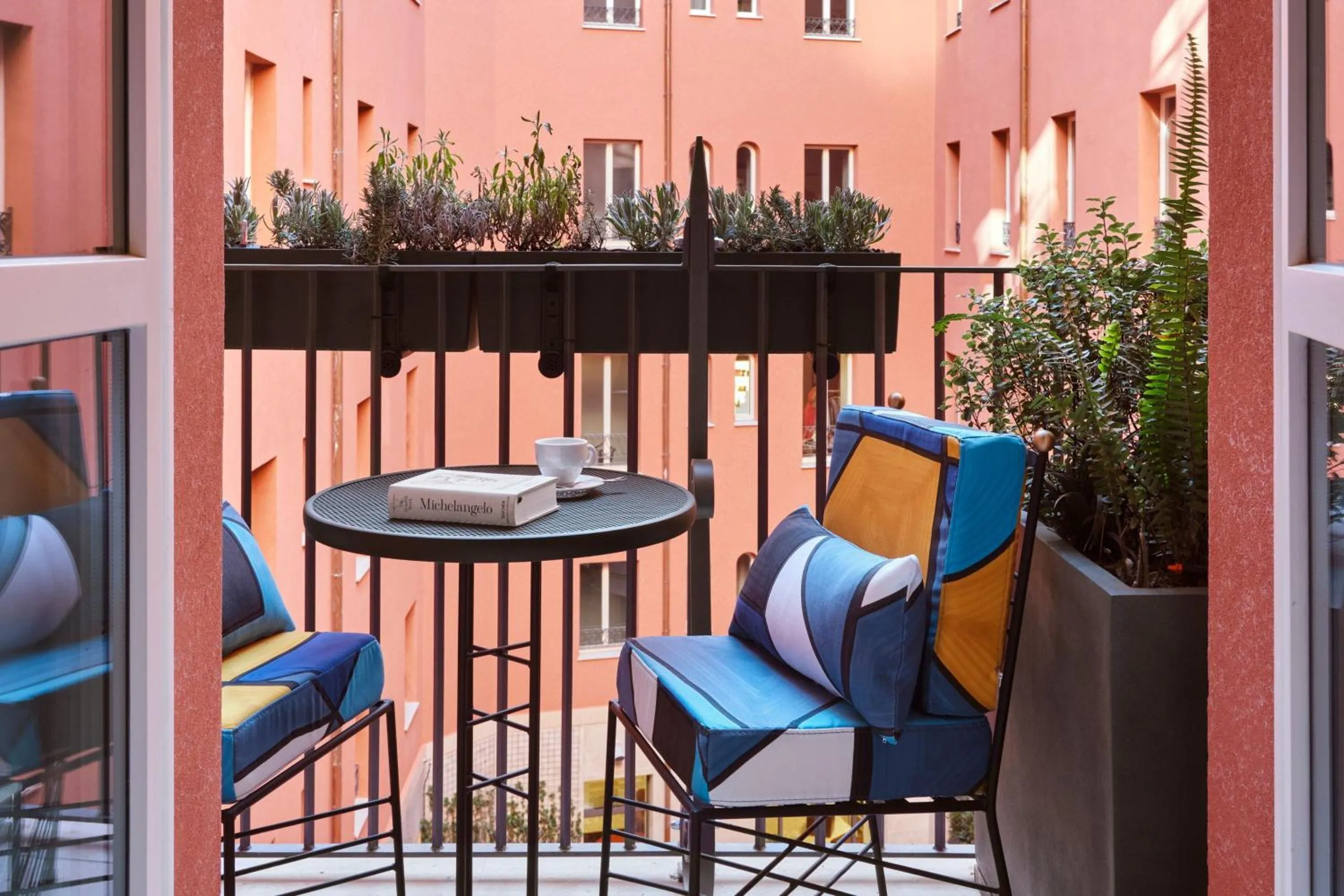 W Rome, a Meyer Davis-designed boutique hotel in two 19th-century palazzos near the Spanish Steps