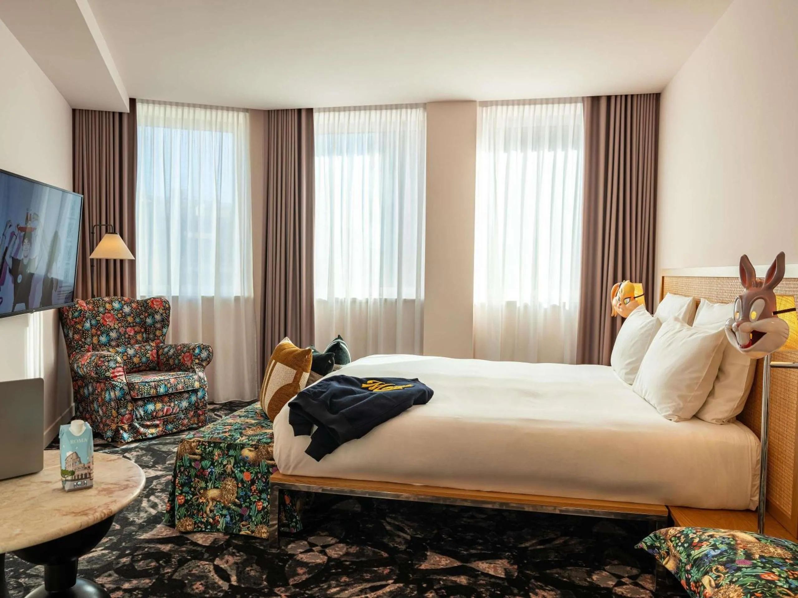 Mama Shelter Roma, a design-led boutique hotel in the Prati district near the Vatican