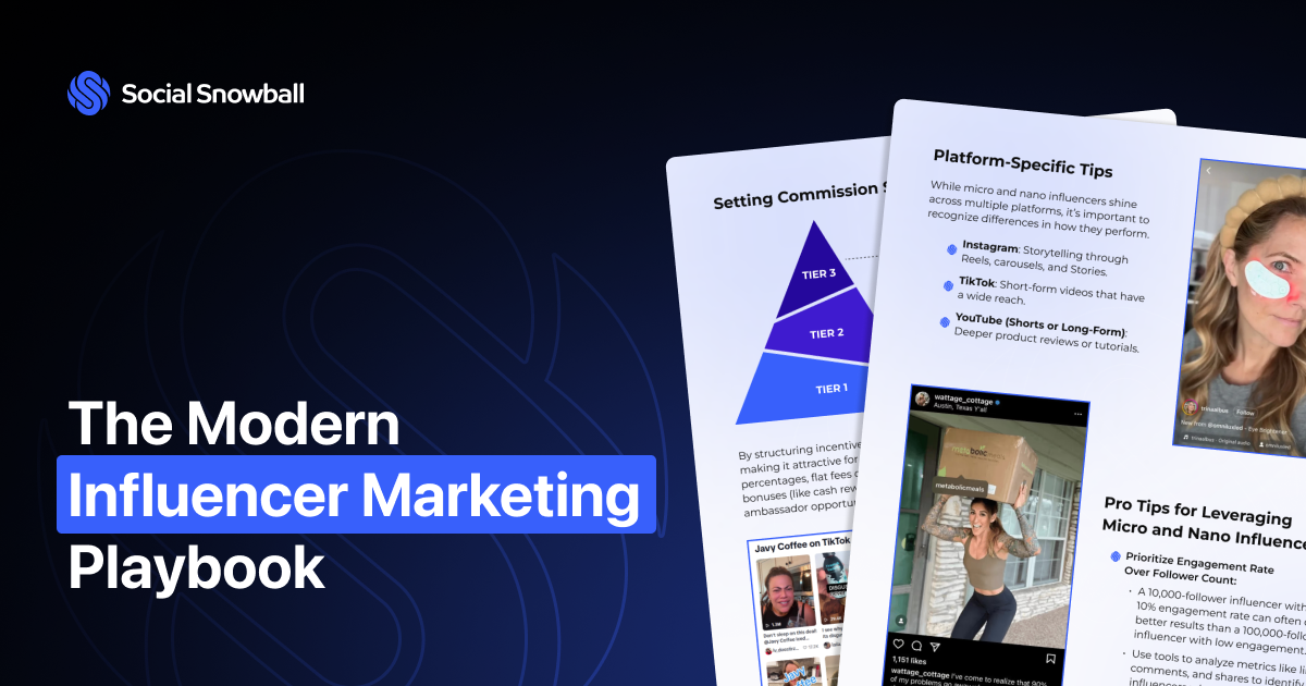 Guide: The Modern Influencer Marketing Playbook