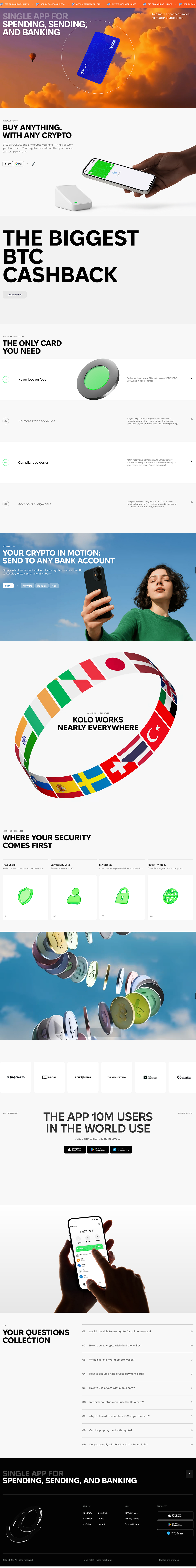 Kolo is enabling brands to issue co-branded crypto payment cards with global reach.