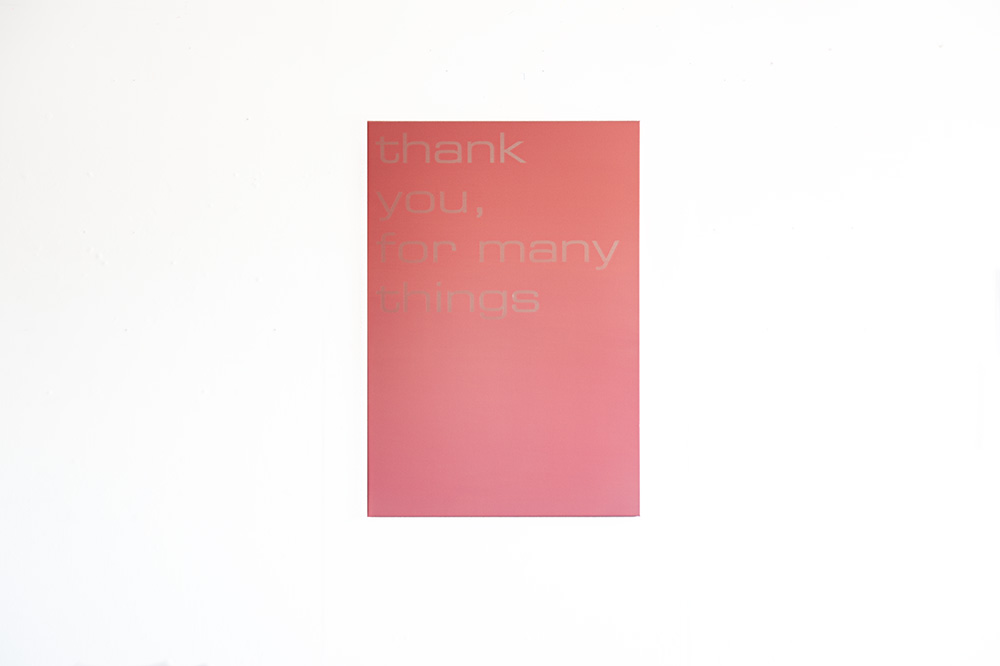 Thank you, for many things