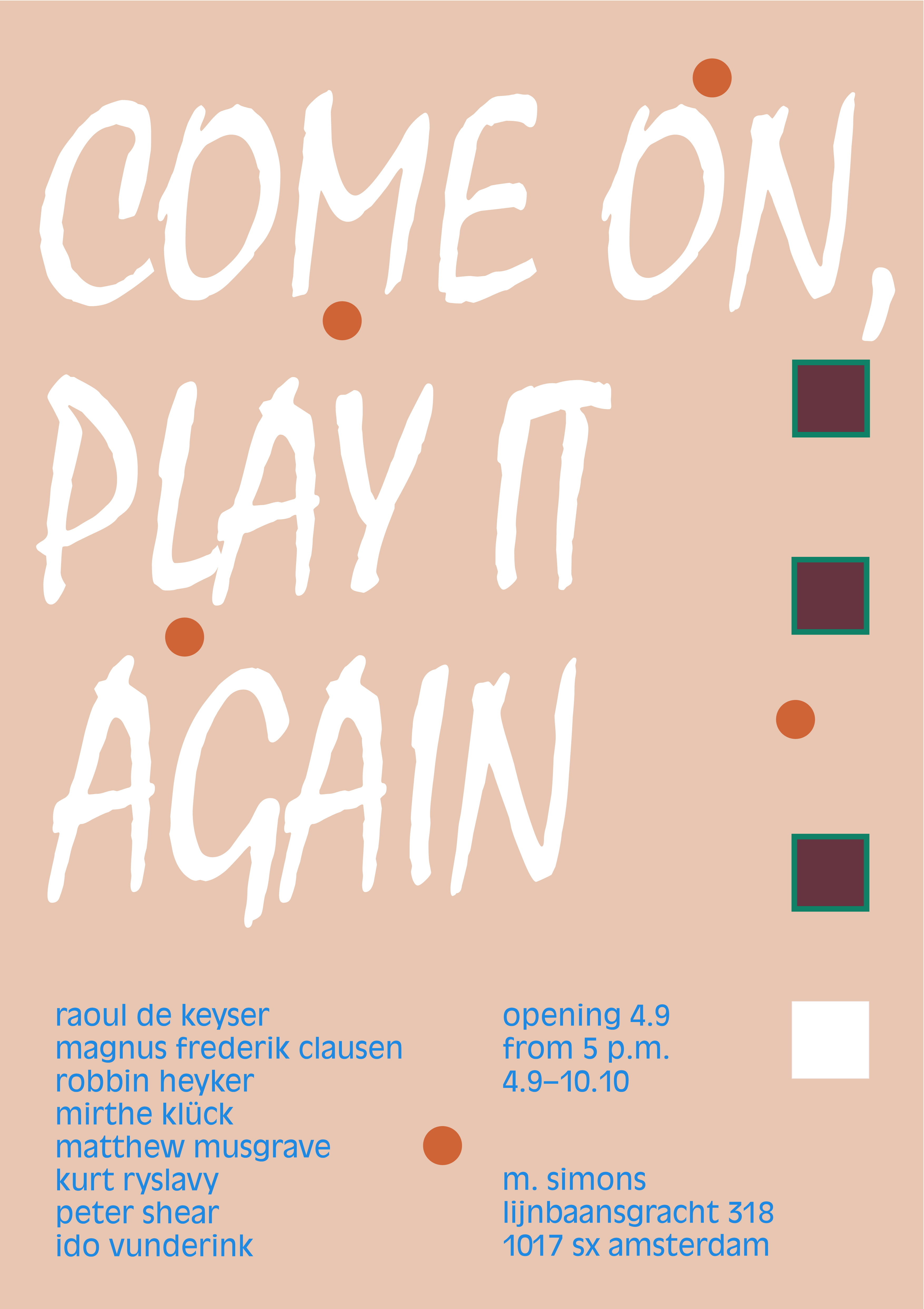 Come On, Play it Again