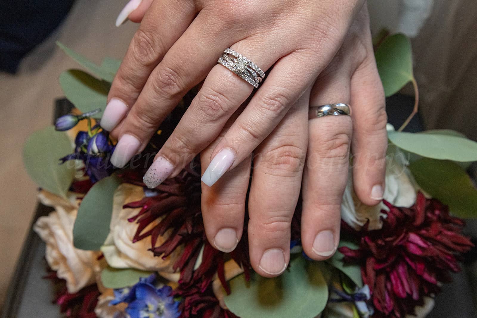 Banquet Center wedding photography at Crystal Gardens, Howell, MI by Fullerton Photography