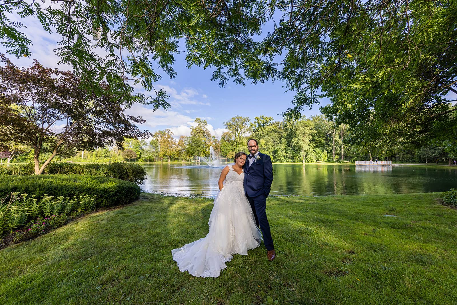 Hope Chapel and Gardens in Shelby Township wedding photography by Fullerton Photography.