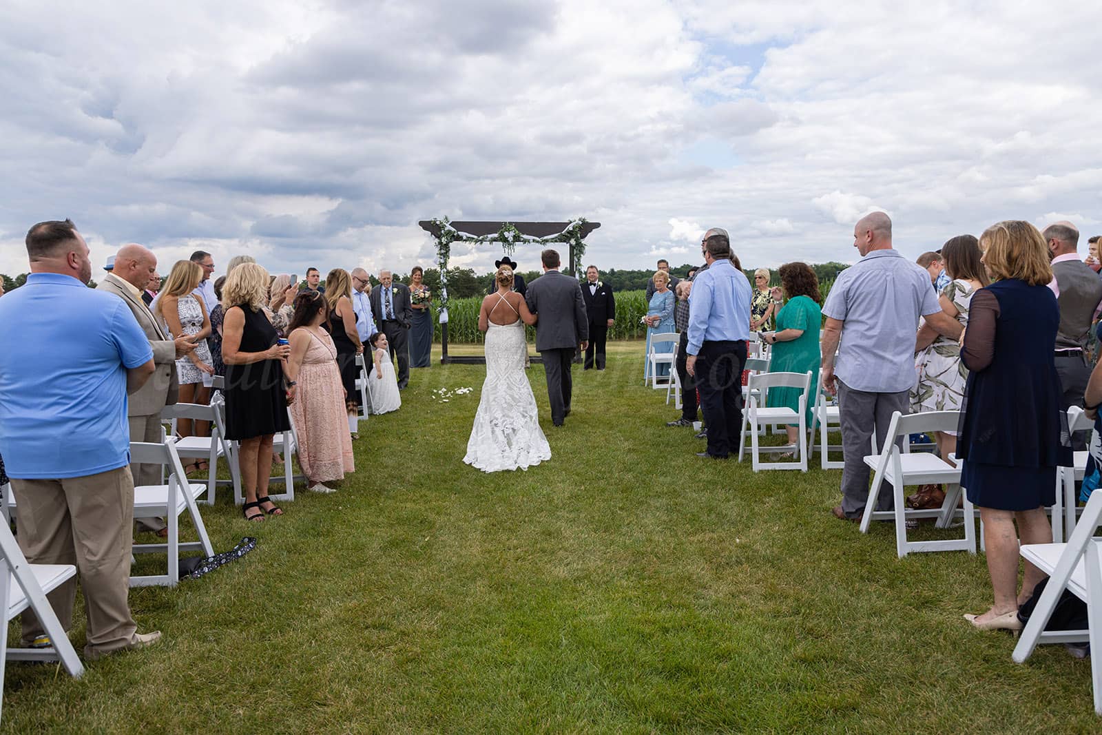 Lazy J Ranch, Milford / Highland wedding photography by Fullerton Photography.