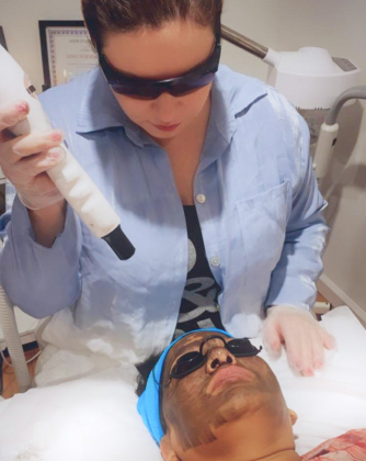 Precision Laser Facial Treatment