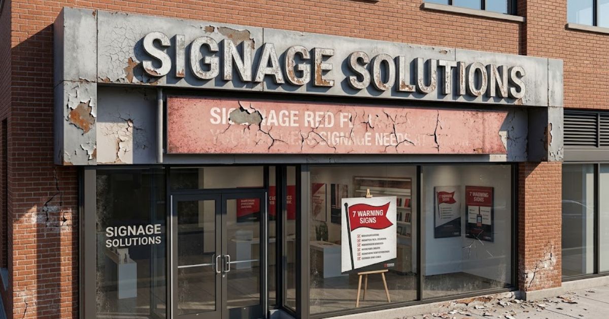 seven signage red flags worth checking for Your Melbourne Business