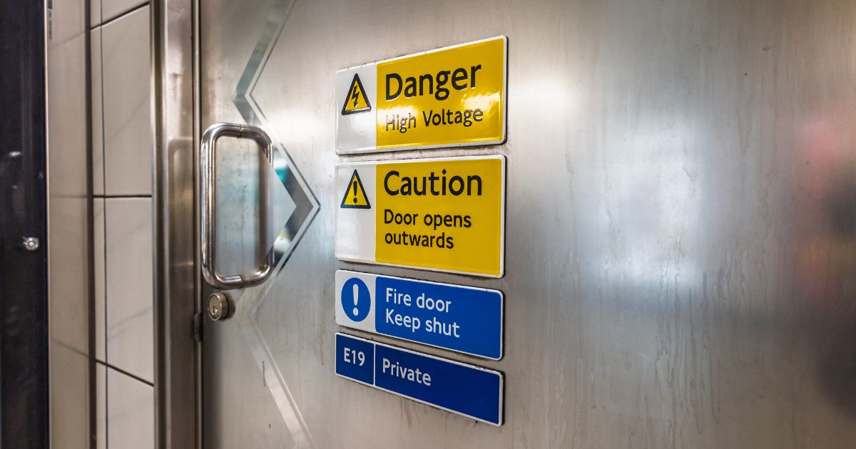 Ensure your safety signage meets legal standards_Safety Signage Design