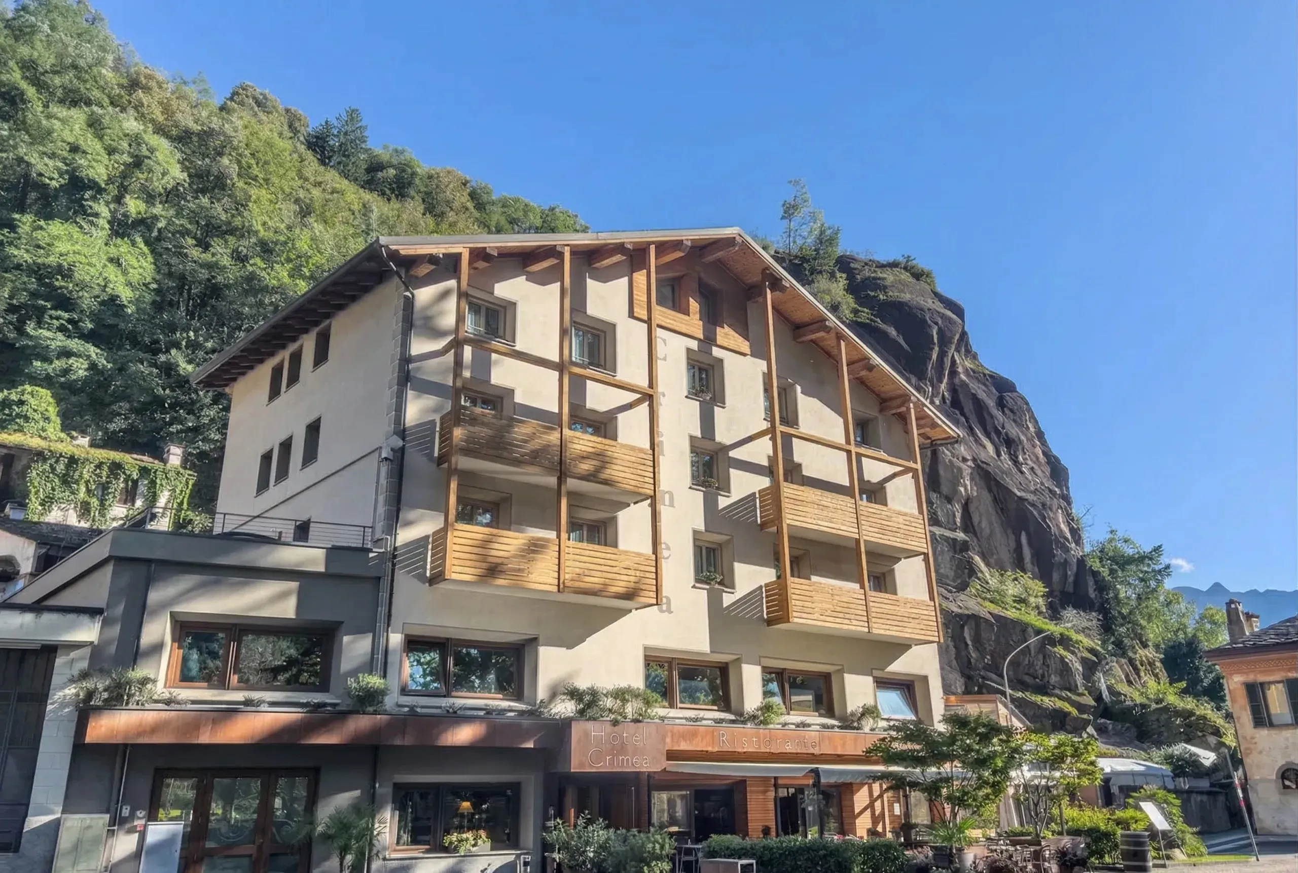 Hotel Crimea in Chiavenna