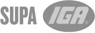 Supa IGA supermarket logo.