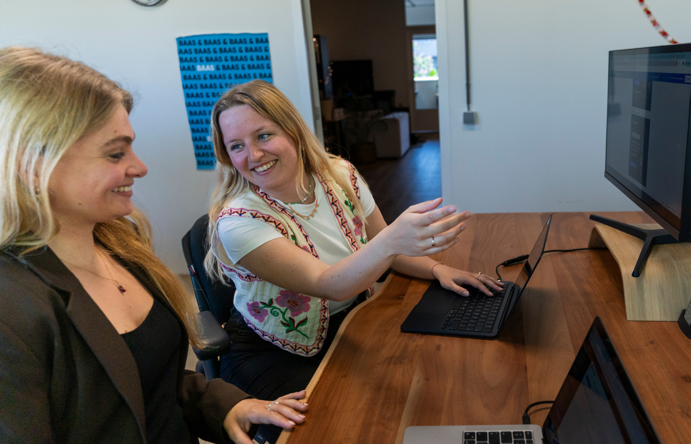 Marketeers in overleg
