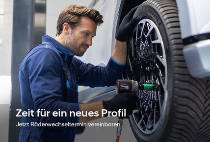 Räderwechsel: Wir freuen uns auf Ihren Terminvorschlag