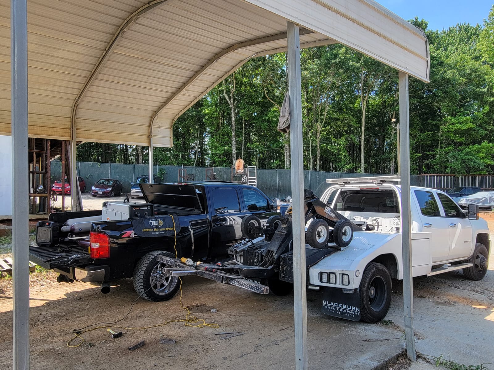 Mobile Welding Atlanta Set Up