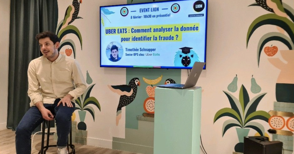 Timothée Schnapper d'Uber Eats analyse la data pour améliorer les performances