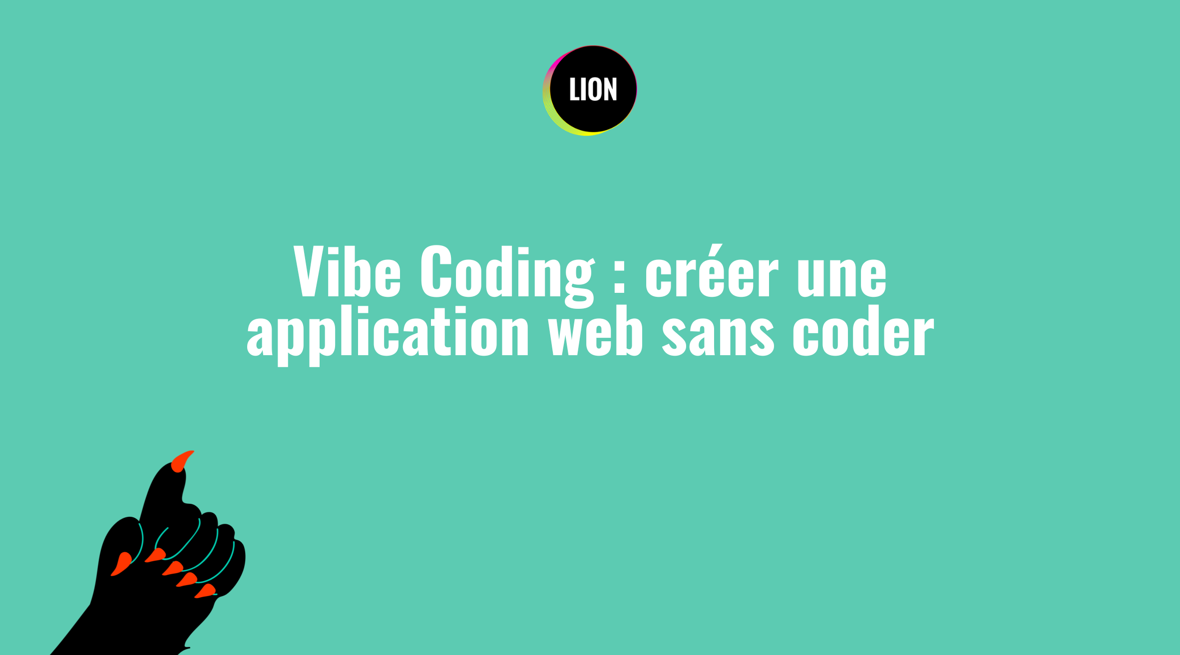 Vibe coding : créer une application web sans coder 