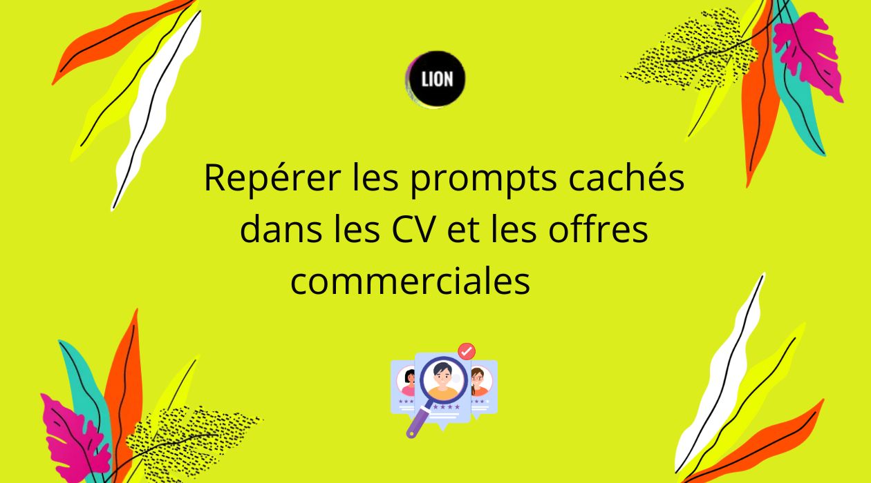 Prompts dans les CV