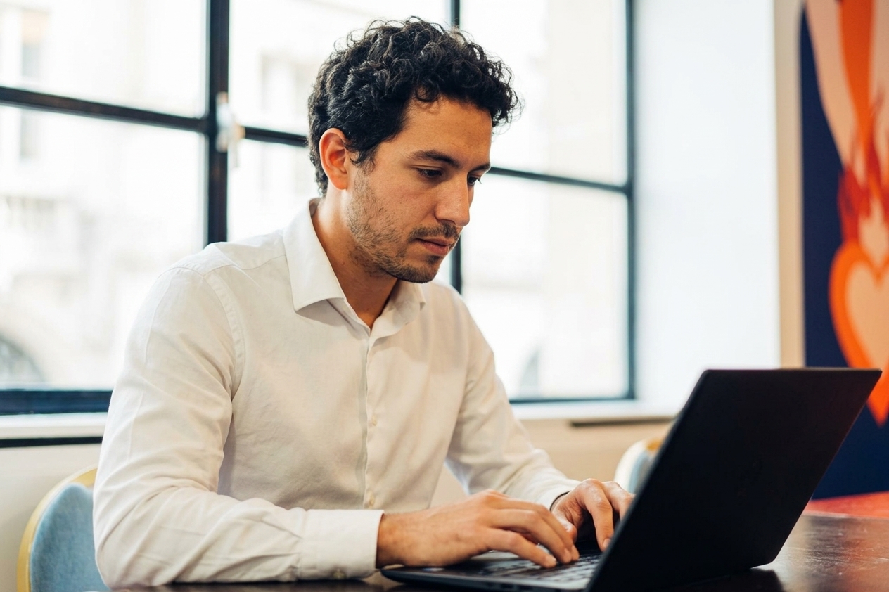 Head of AI en train de travailler