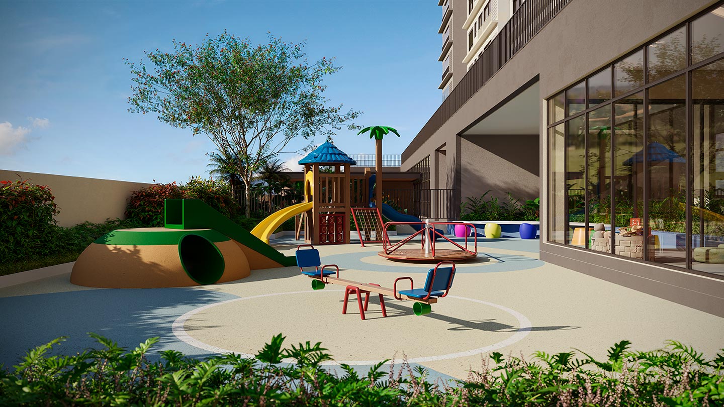 Playground - Perspectiva ilustrada