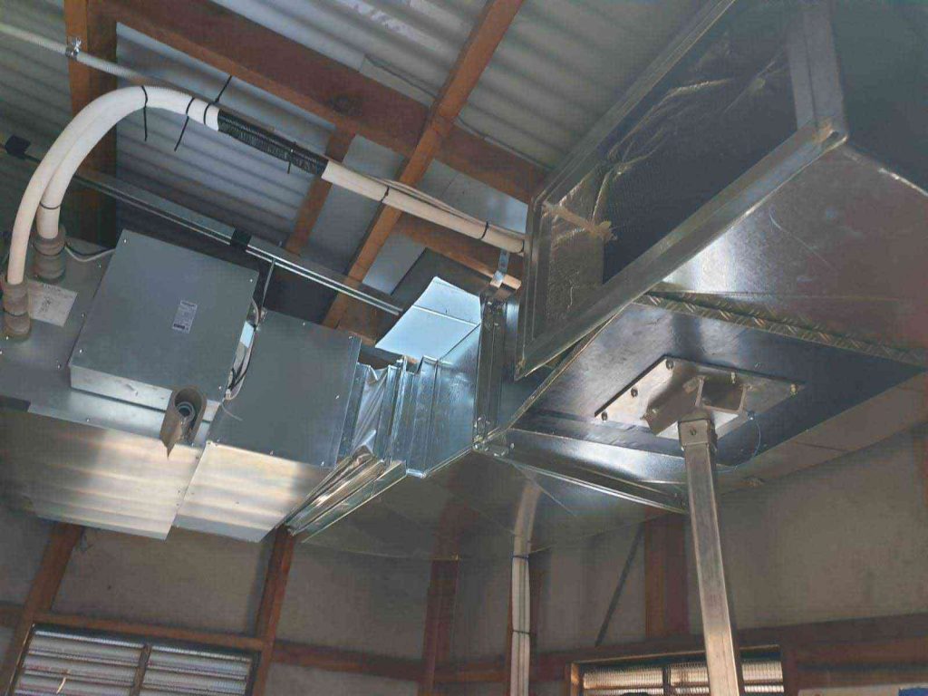 Ducted air conditioning 