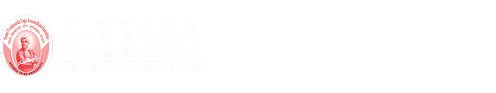 Logos of S-VYASA School of Advanced Studies and Newton School of Technology side by side with a multiplication symbol between them.