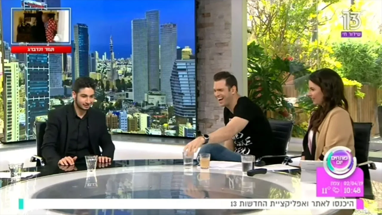 אלעד הקוסם החברתי בערוץ 13