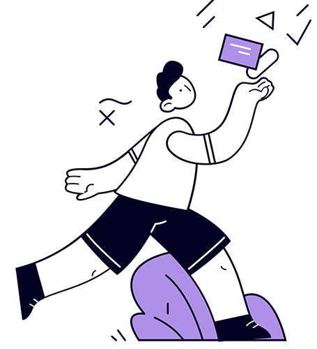 Illustration Boy Running