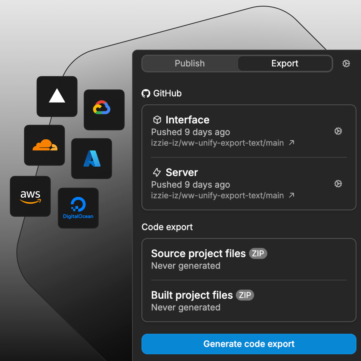 Visually design frontend in WeWeb
