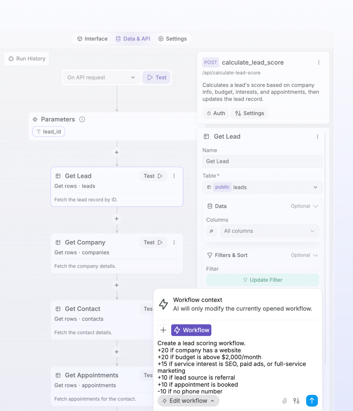 WeWeb Storage