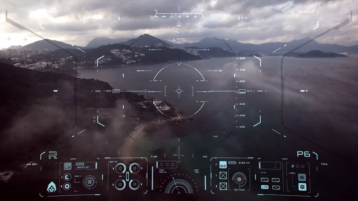 A drone user interface