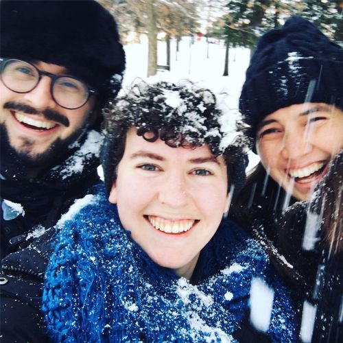 Anything can happen on a snow day