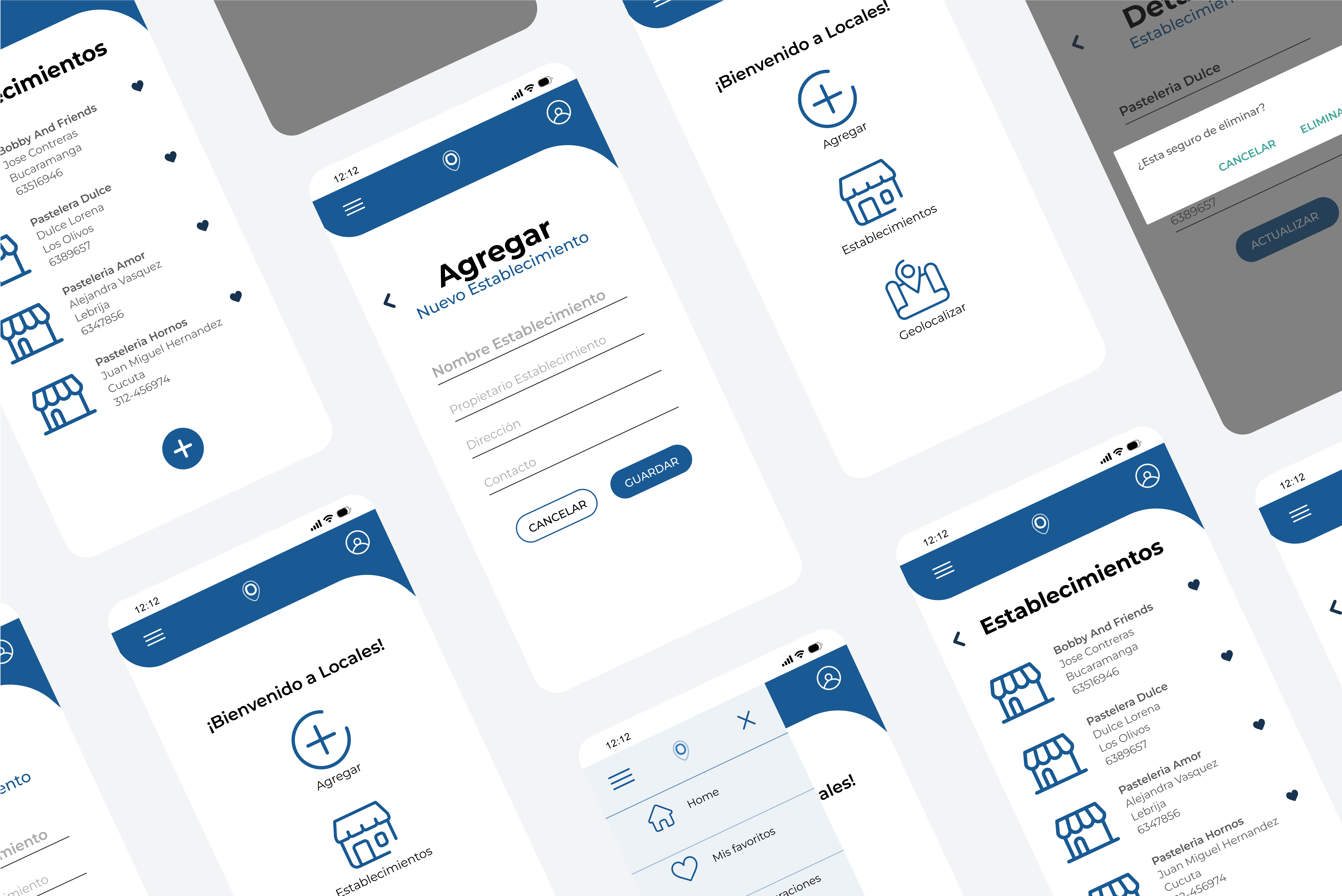 Mockup Locales