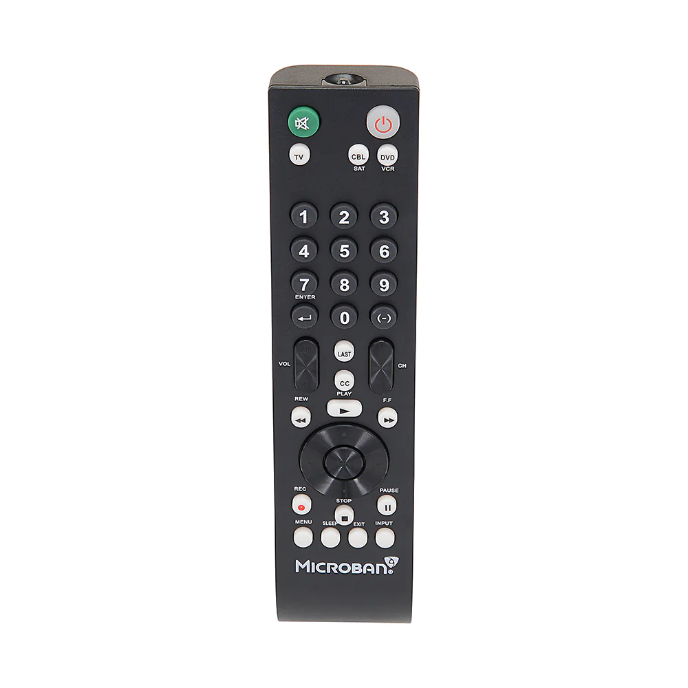 Three Device Universal Remote with Microban® Technology