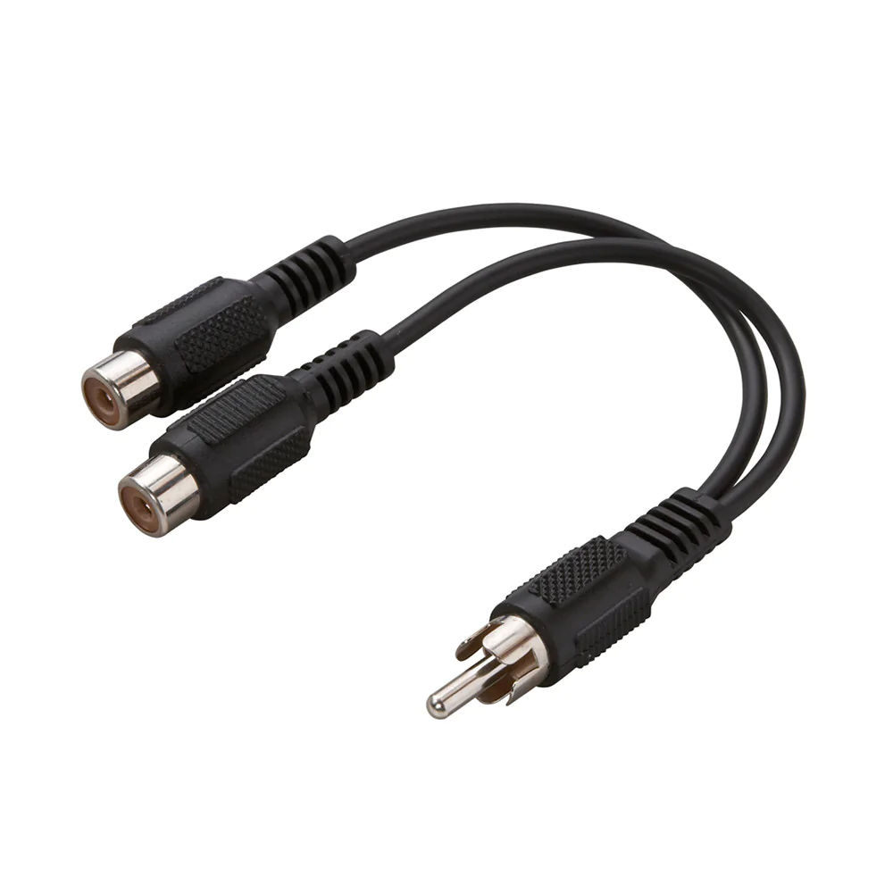 RCAM to RCA-Y Cable