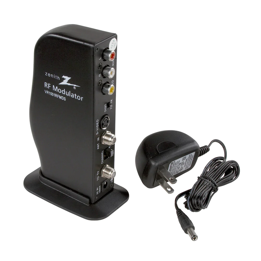 RF Modulator/Video Converter with S-Video Input