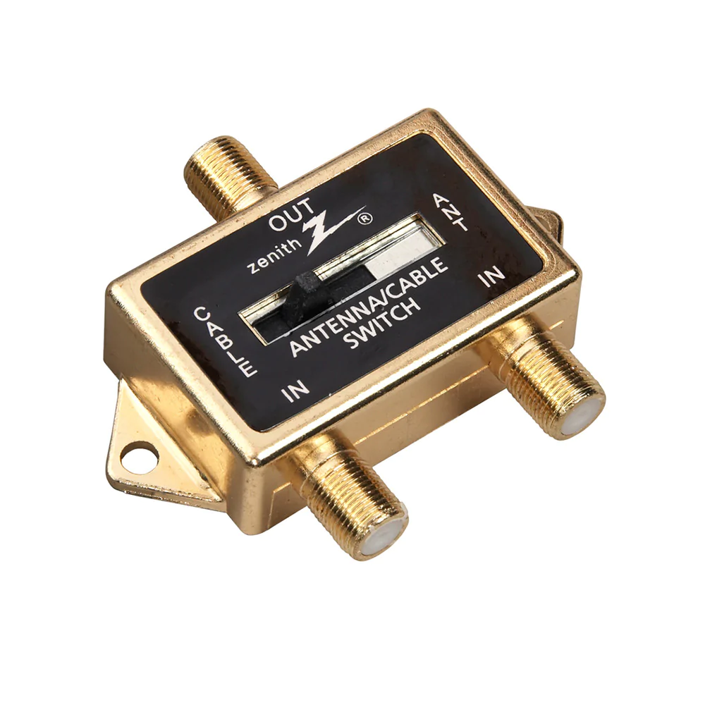 2 Way Coax A/B Switch Coax Splitter