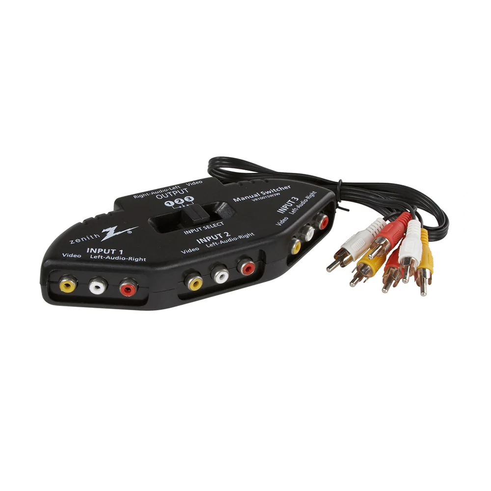 3 Way Manual Component Switcher