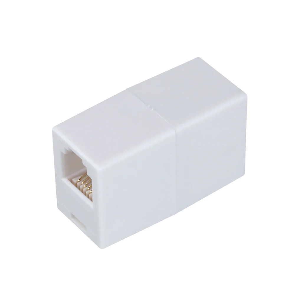 Inline Coupler, White