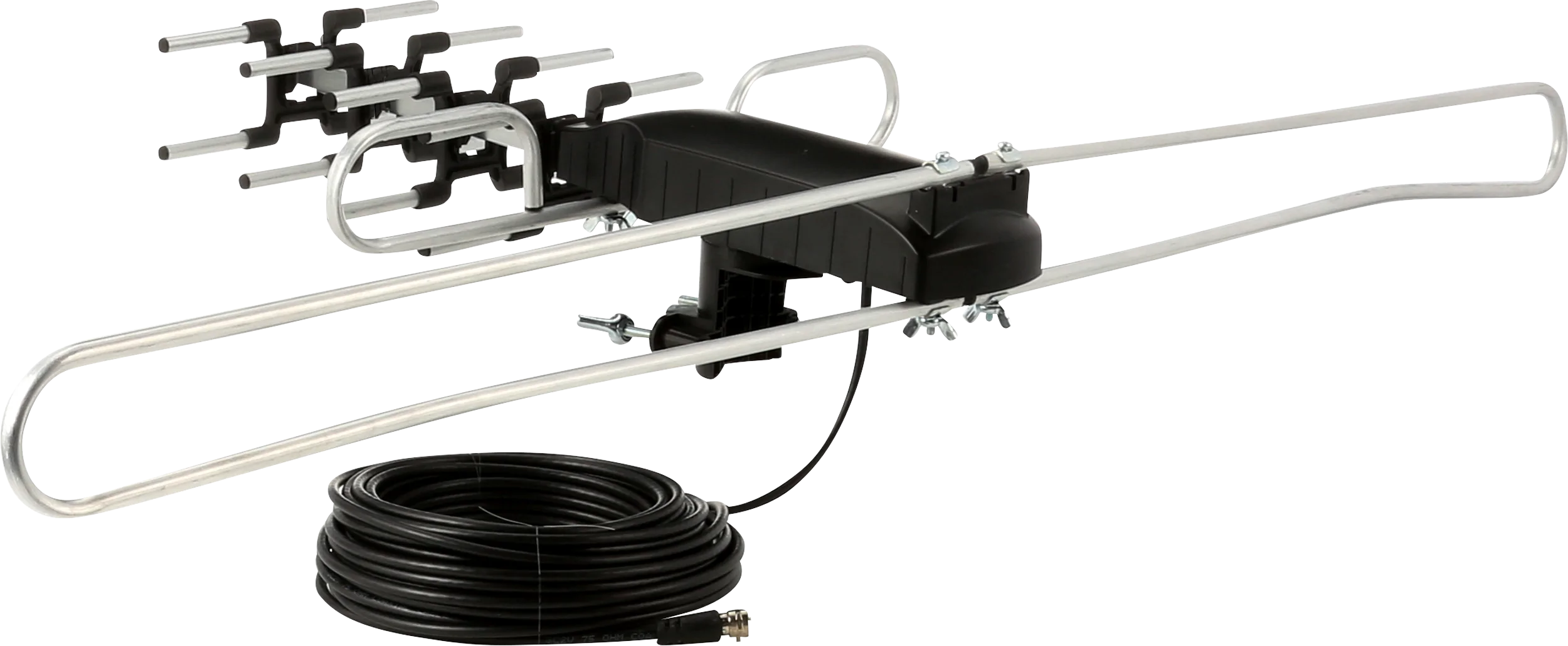 Outdoor Rotating Passive HDTV Antenna-120 Miles