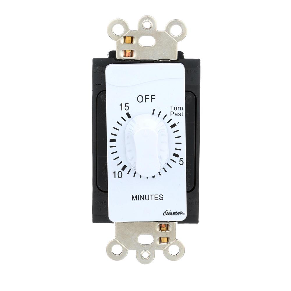 Indoor Wire-In Spring Wound Countdown Timer