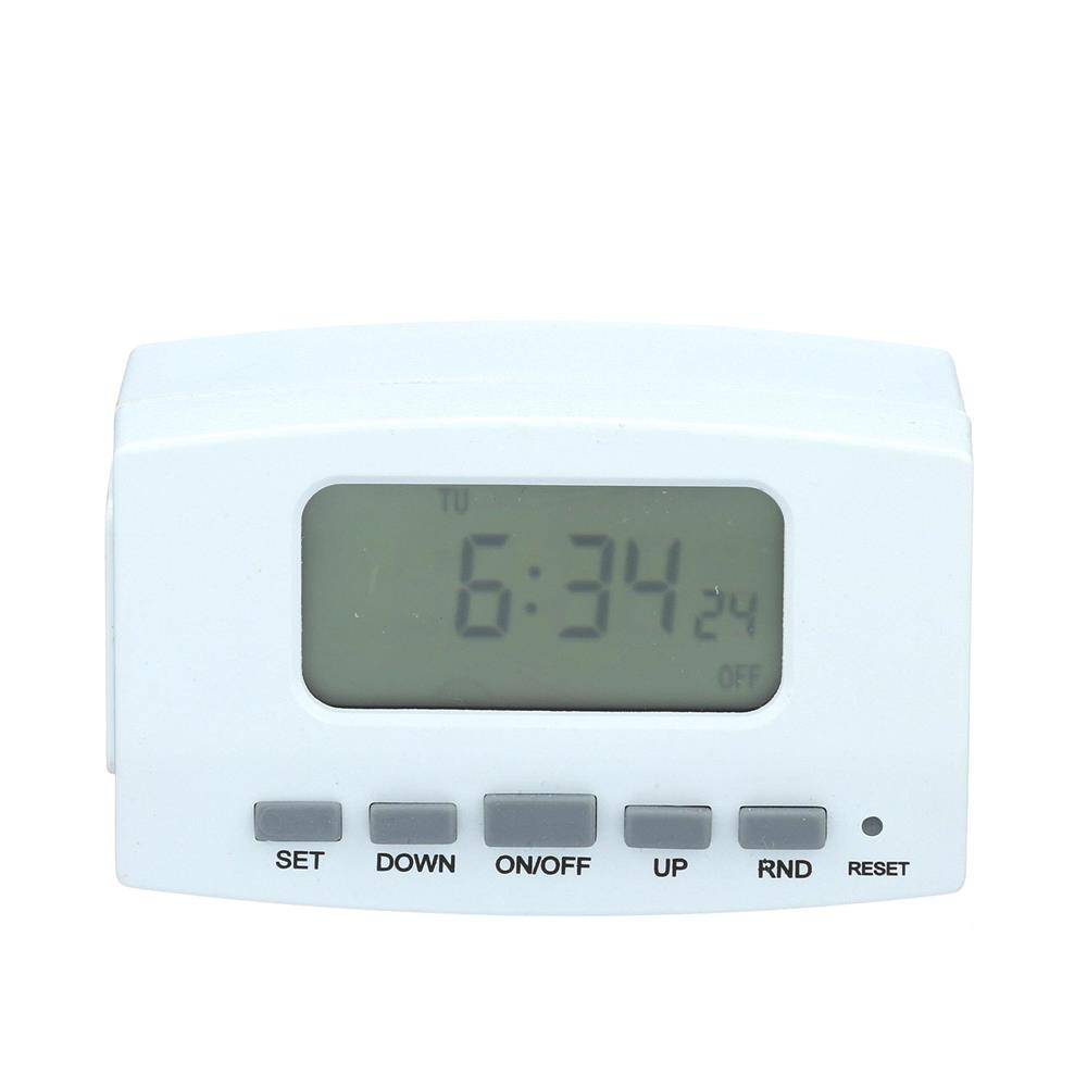 Indoor Weekly Digital Timer 1-Outlet Polarized