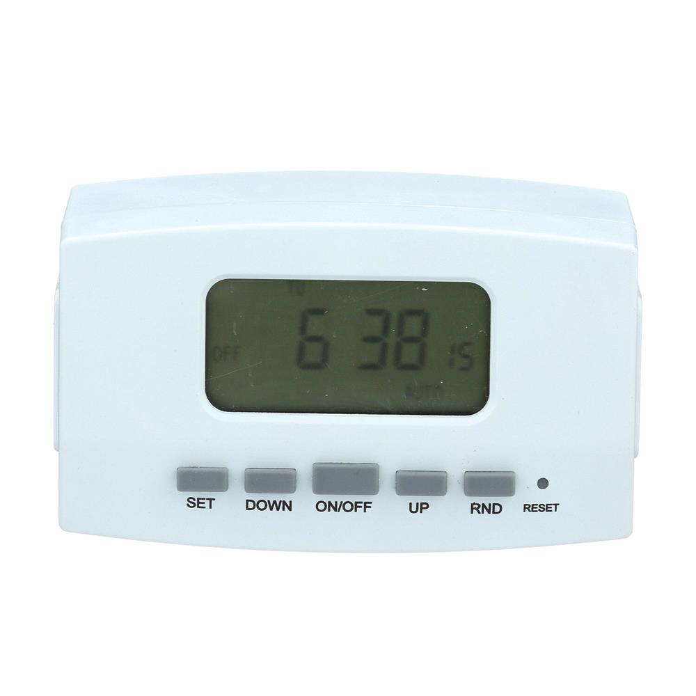 Indoor Weekly Digital Timer 2-Outlet Polarized