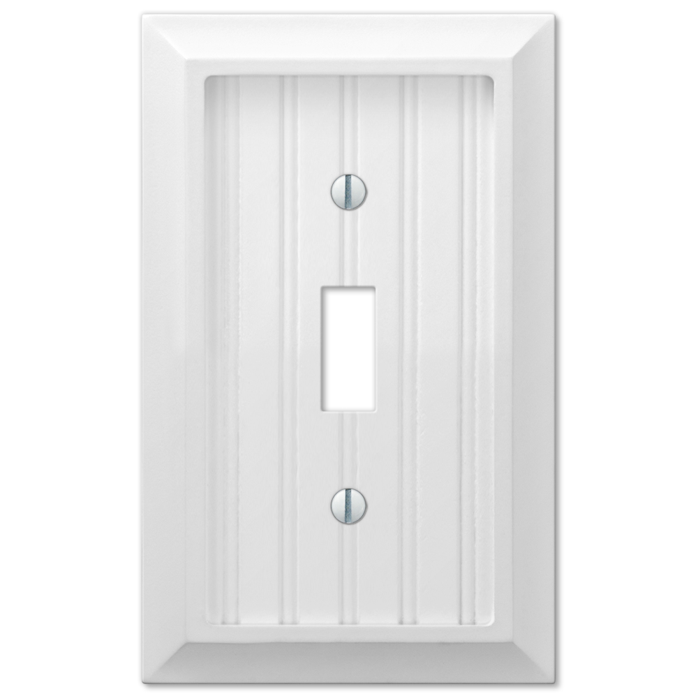 Cottage White BMC Wallplates