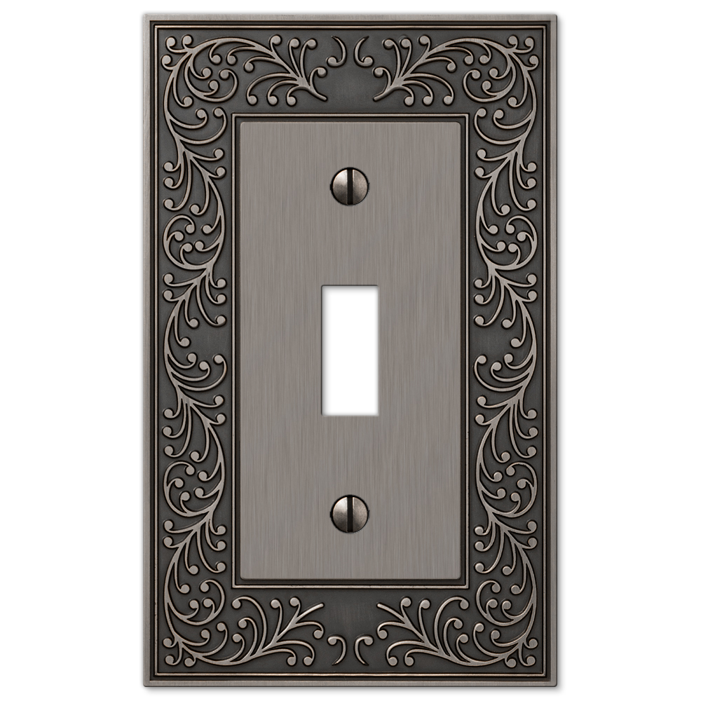 English Garden Antique Nickel Wallplates