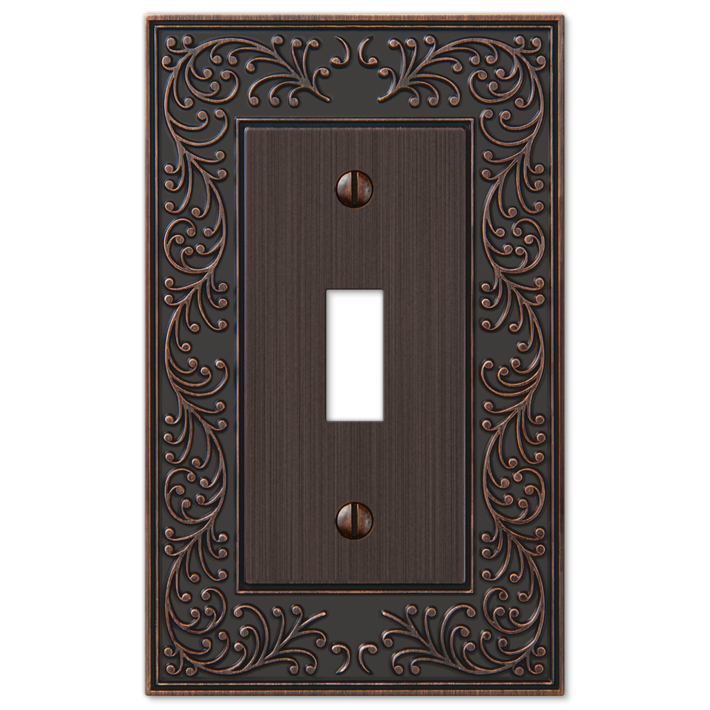 English Garden Aged Bronze Wallplates