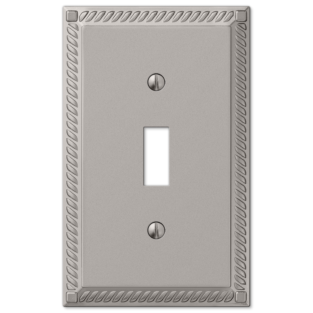 Georgian Satin Nickel Wallplates